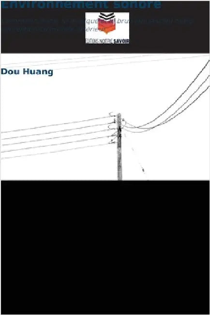 Environnement sonore by Dou Huang
