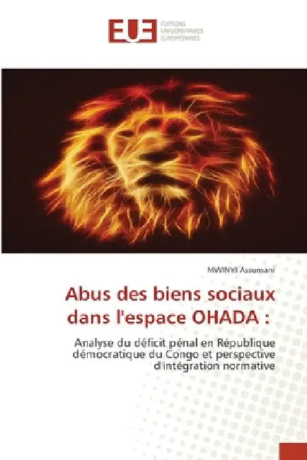 Abus des biens sociaux dans l'espace OHADA by Mwinyi Assumani