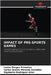Impact of Pre-Sports Games by Lenier Borges Primelles