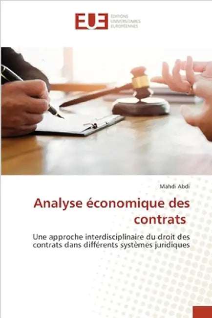 Analyse économique des contrats by Mahdi Abdi