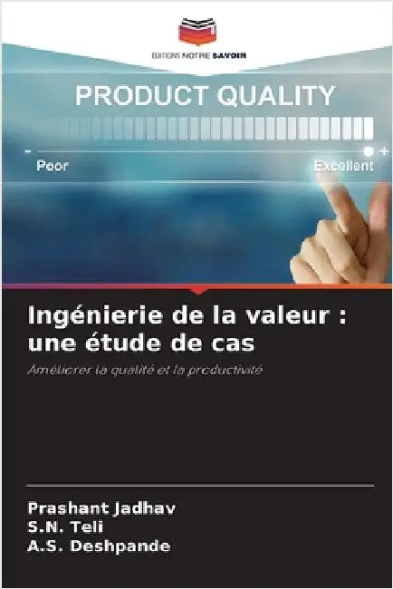 Ingénierie de la valeur: une étude de cas by Prashant Jadhav