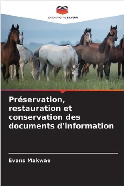 Préservation, restauration et conservation des documents d'information by Evans Makwae