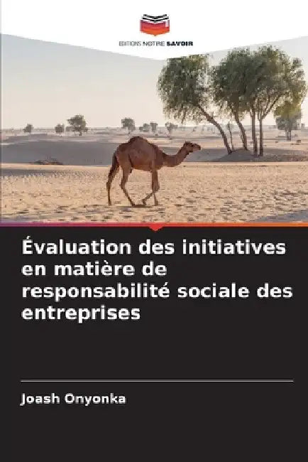Évaluation des initiatives en matière de responsabilité sociale des entreprises by Joash Onyonka