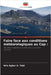 Faire face aux conditions météorologiques au Cap by Agbor a. Tabi, Kris
