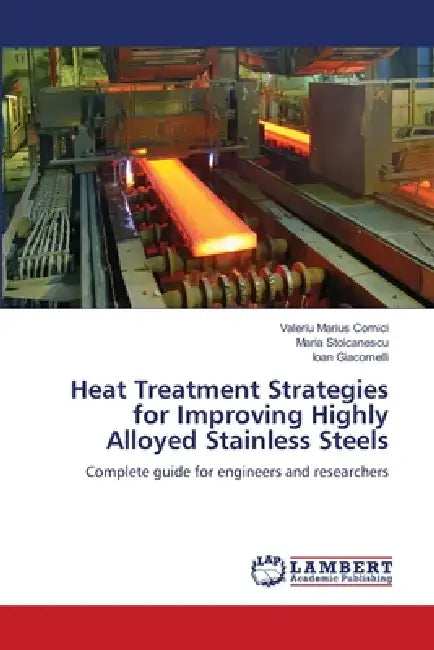 Heat Treatment Strategies for Improving Highly Alloyed Stainless Steels by Valeriu Marius Comici, Maria Stoicanescu, Ioan Giacomelli
