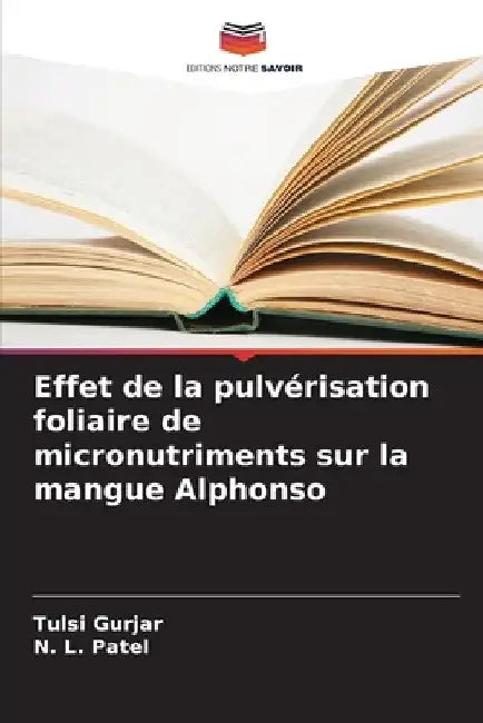 Effet de la pulvérisation foliaire de micronutriments sur la mangue Alphonso by Tulsi Gurjar