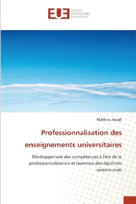 Professionnalisation des enseignements universitaires by Mathieu Aoudi
