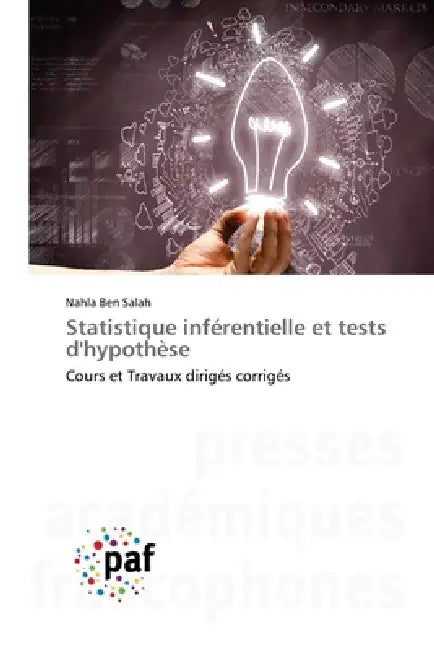 Statistique inférentielle et tests d'hypothèse by Nahla Ben Salah