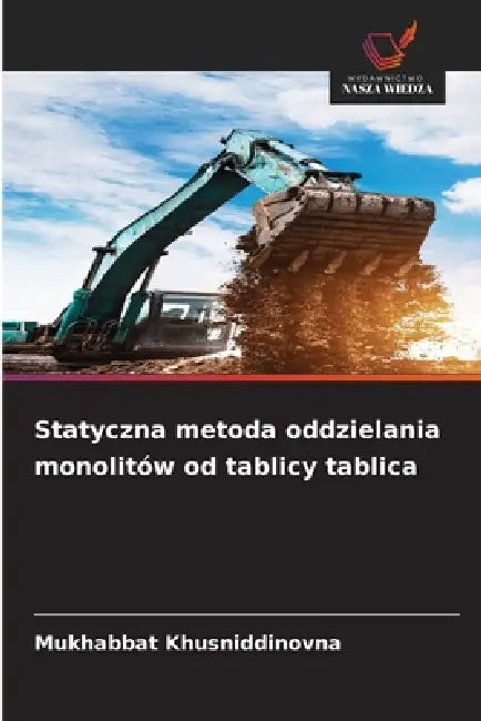Statyczna metoda oddzielania monolitów od tablicy tablica by Mukhabbat Khusniddinovna