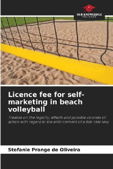 Licence fee for self-marketing in beach volleyball by Stefanie Prange de Oliveira