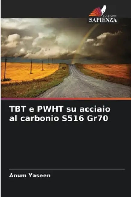 TBT e PWHT su acciaio al carbonio S516 Gr70 by Anum Yaseen