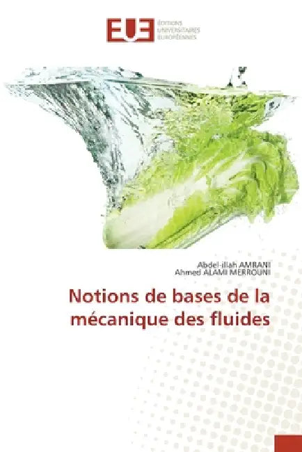Notions de bases de la mécanique des fluides by Abdel-Illah Amrani, Ahmed Alami Merrouni