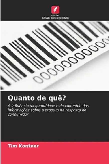 Quanto de quê? by Tim Kontner