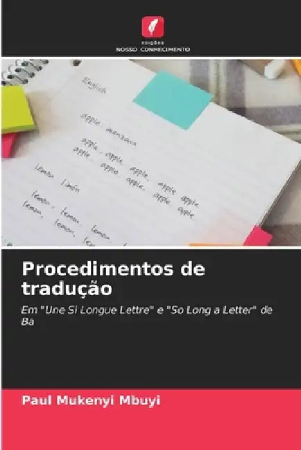 Procedimentos de tradução by Paul Mukenyi Mbuyi