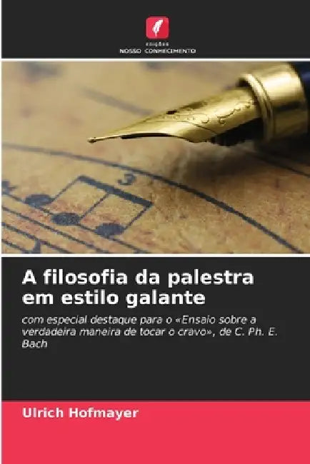 A filosofia da palestra em estilo galante by Ulrich Hofmayer