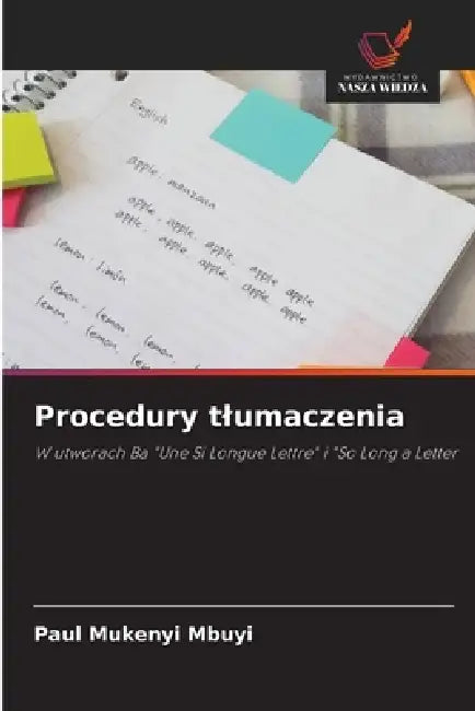 Procedury tlumaczenia by Paul Mukenyi Mbuyi