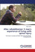 After rehabilitation: 5 men's experience of living with spinal injury by Maeve Nolan