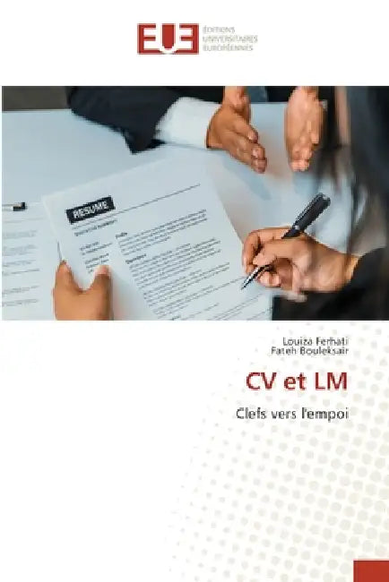 CV et LM by Louiza Ferhati, Fateh Bouleksair