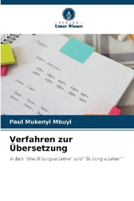 Verfahren zur Übersetzung by Paul Mukenyi Mbuyi