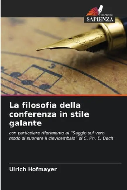 La filosofia della conferenza in stile galante by Ulrich Hofmayer