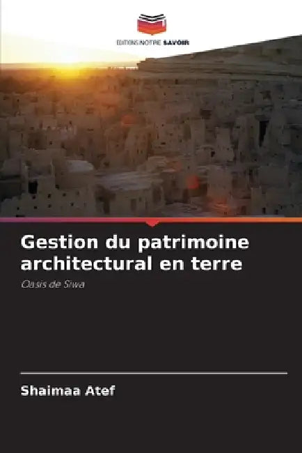 Gestion du patrimoine architectural en terre by Shaimaa Atef