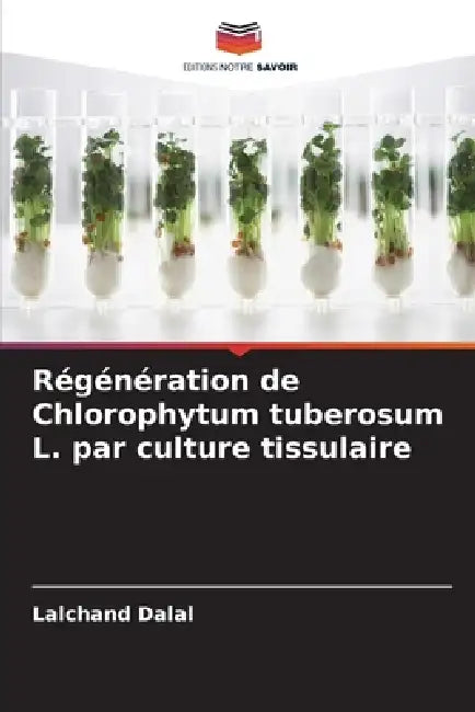 Régénération de Chlorophytum tuberosum L. par culture tissulaire by Lalchand Dalal