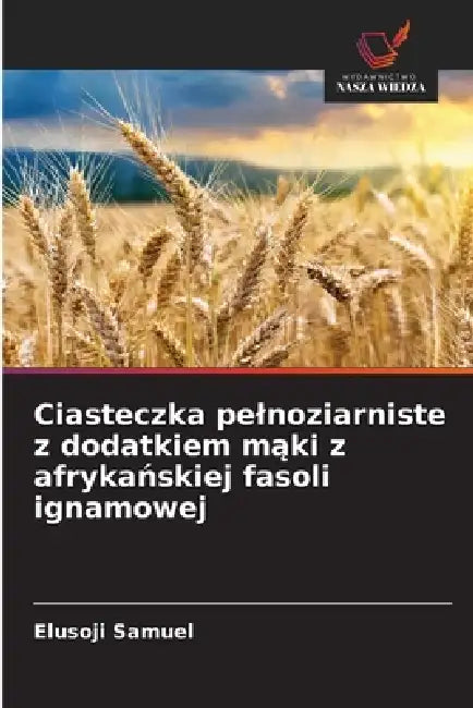 Ciasteczka pelnoziarniste z dodatkiem mąki z afrykańskiej fasoli ignamowej by Elusoji Samuel