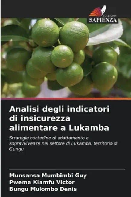 Analisi degli indicatori di insicurezza alimentare a Lukamba by Munsansa Mumbimbi Guy, Pwema Kiamfu Victor, Bungu Mulombo Denis