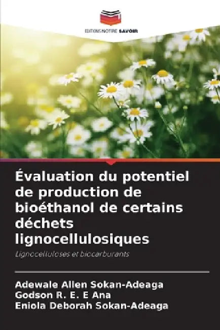 Évaluation du potentiel de production de bioéthanol de certains déchets lignocellulosiques by Adewale Allen Sokan-Adeaga, Godson R. E. E. Ana, Eniola Deborah Sokan-Adeaga
