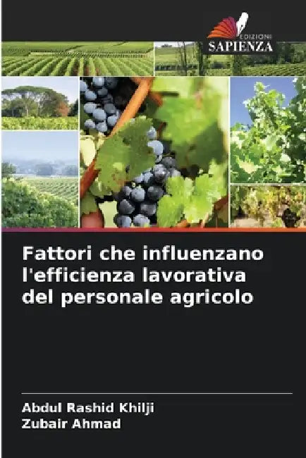 Fattori che influenzano l'efficienza lavorativa del personale agricolo by Abdul Rashid Khilji, Zubair Ahmad