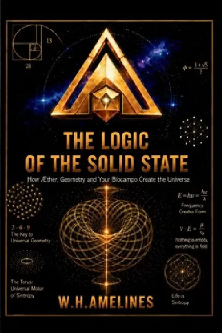 THE LOGIC OF THE SOLID STATE How the Æther, Geometry, and your Biofield create the Universe. by W. H. Amelines