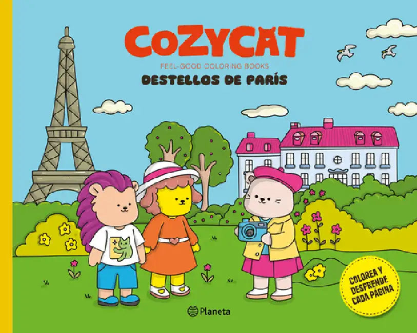 Cozy Cat 1. Destellos de París: Libro de Actividades / Cozy Cat 1. Sparks of Paris: Activity Book by Estudio Pe S a C, Maricarmen Brenis, Gian Saldarriaga