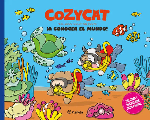 Cozy Cat 4. ¡A Conocer El Mundo! Libro de Actividades / Cozy Cat 4. Let's Explore the World! Activity Book by Estudio Pe S a C, Leonardo Rosario, Gian Saldarriaga Saldarriaga