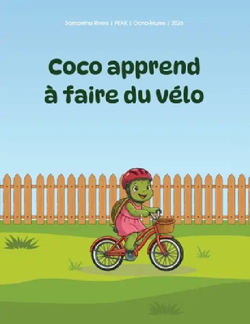 Coco apprend à faire du vélo by Samantha Rivers