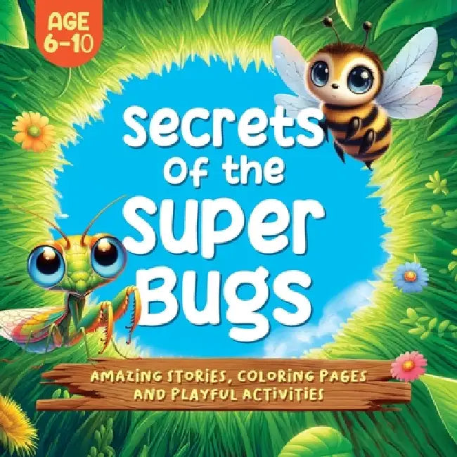 Secrets of the Super Bugs: Amazing stories, coloring pages and playful activities by Victoria Blachet, Carolina Jackiewicz, Malala Books