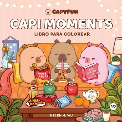 Capi Moments: Libro para colorear by Helen H. Wu