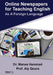 Online Newspapers for Teaching English As A Foreign Language by Dr Marwa Hammad, Prof Aly Qoura