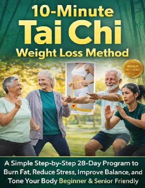 10-Minute Tai Chi Weight Loss Method: A Simple Step-by-Step 28-Day Program to Burn Fat, Reduce Stress, Improve Balance, and Tone Your Body Beginner & by Tai Chi Balance