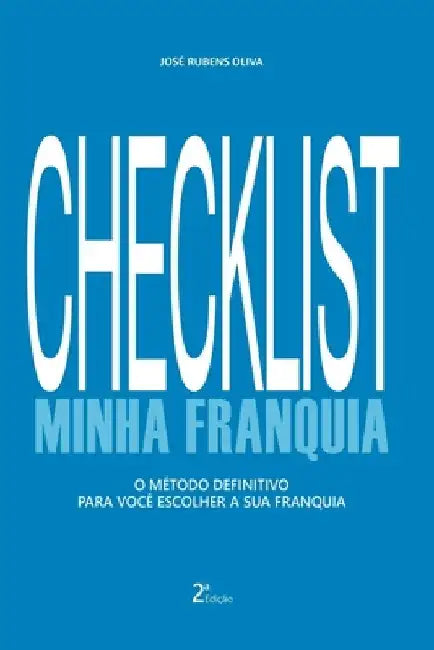 Checklist Minha Franquia by José Rubens Oliva