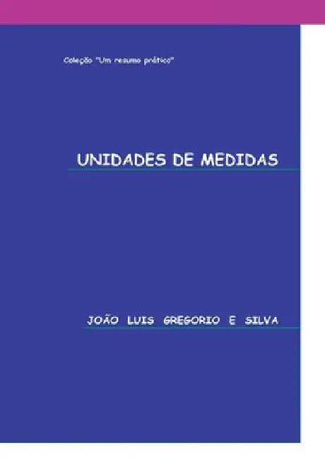 Unidades De Medidas by João Luis Gregorio E. Silva