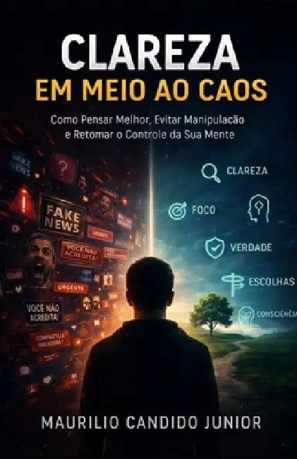 Clareza em Meio ao Caos: Clareza em Meio ao Caos Como Pensar Melhor, Evitar Manipulação e Retomar o Controle da Sua Mente by Maurilio Candido Junior
