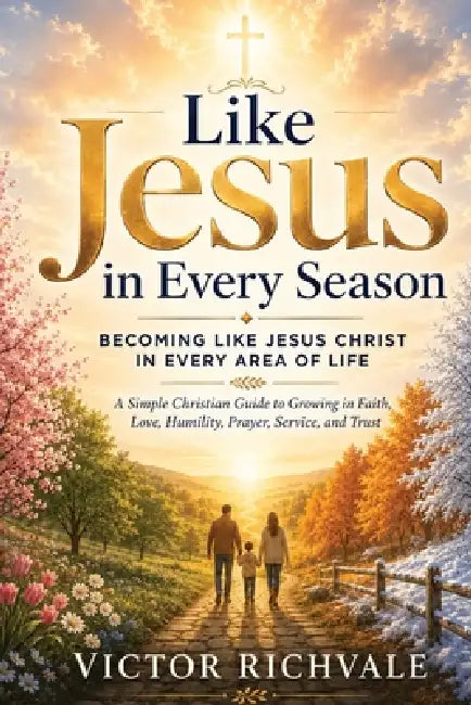 Like Jesus in Every Season: Becoming Like Jesus Christ in Every Area of Life: A Simple Christian Guide to Growing in Faith, Love, Humility, Prayer, Se by Victor Richvale
