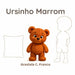 Ursinho marrom by Grasiela C. Franco