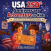USA 250th Anniversary Adventure for Kids: A Fun Patriotic Story with American Landmarks, Historical Facts, Fireworks, and 4th of July Traditions by Felix Goldvale