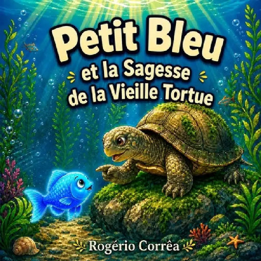 Petit Bleu et la Sagesse de la Vieille Tortue: Livre Illustré pour Enfants sur la Patience, la Pleine Conscience et l'Intelligence Émotionnelle by Rogério Corrêa