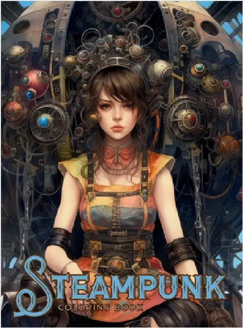 Steampunk Coloring Book: Powerful Beautiful Women, Corsets, Leather, Gadgets and Accessories by Collective, Gargoyle