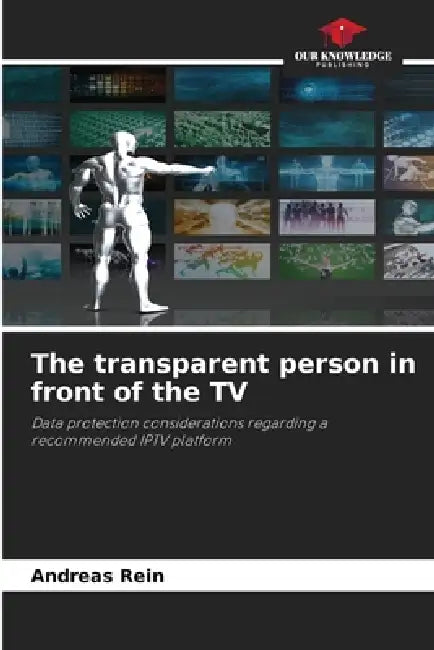 The transparent person in front of the TV by Andreas Rein