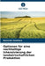 Optionen für eine nachhaltige Intensivierung der landwirtschaftlichen Produktion by Bassiriki Ouattara