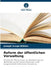 Reform der öffentlichen Verwaltung by Joseph Ilunga Kilisha