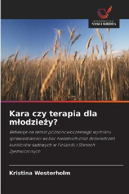 Kara czy terapia dla mlodzieży? by Kristina Westerholm